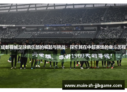 成都蓉城足球俱乐部的崛起与挑战：探索其在中超赛场的奋斗历程
